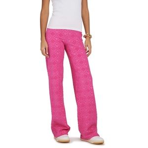 Marine Serre - Moon sponge jacquard lounge pants